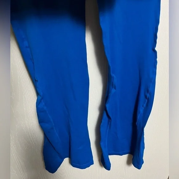 Free People Good Karma Flared Onesie SZ..M/L Blue - Picture 6 of 6